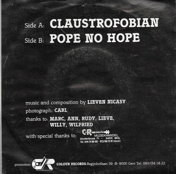 Tipical Me -Claustrofobian / Pope No Hope