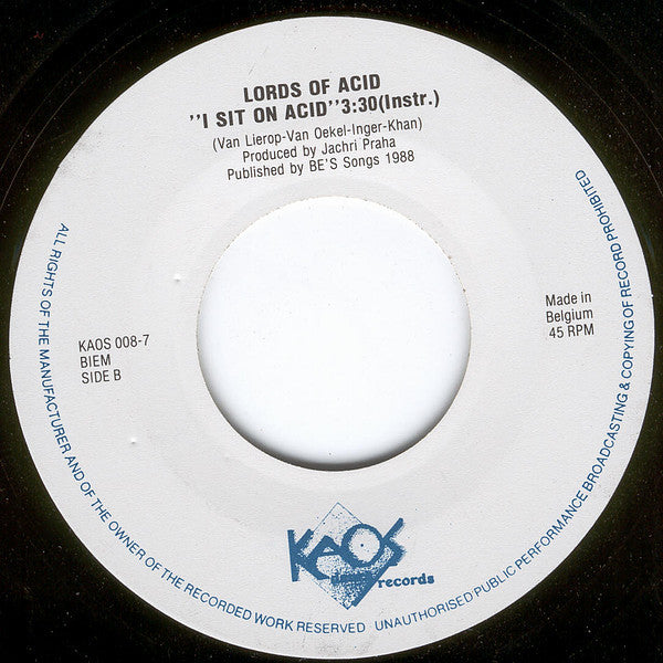 Lords Of Acid -I Sit On Acid