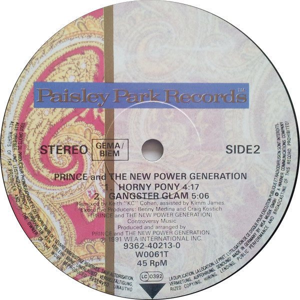 Prince And The New Power Generation -Cream