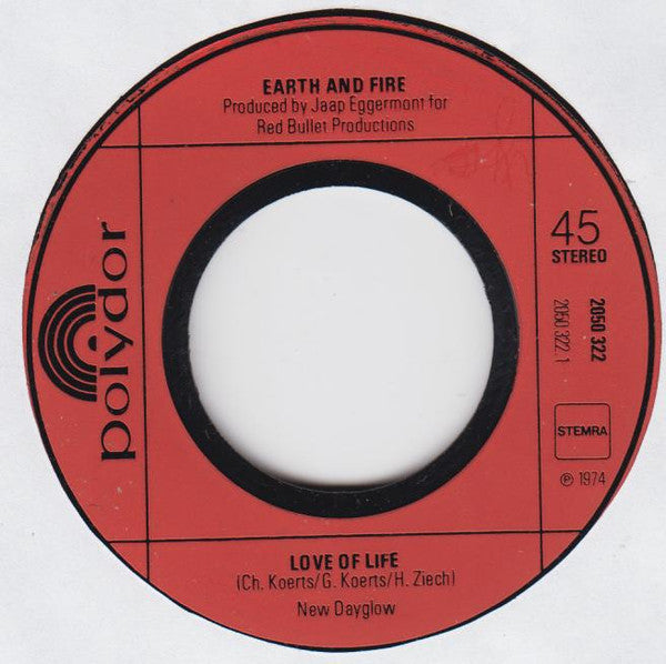 Earth And Fire -Love Of Life