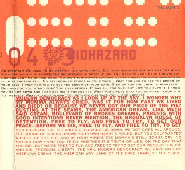Biohazard -Mata Leão
