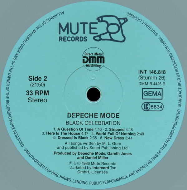 Depeche Mode -Black Celebration