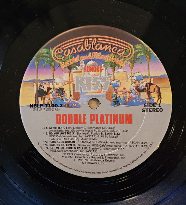 Kiss -Double Platinum