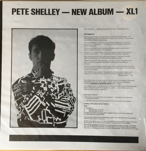 Pete Shelley -XL·1