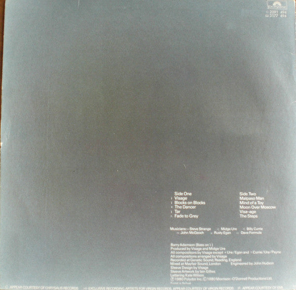 Visage -Visage