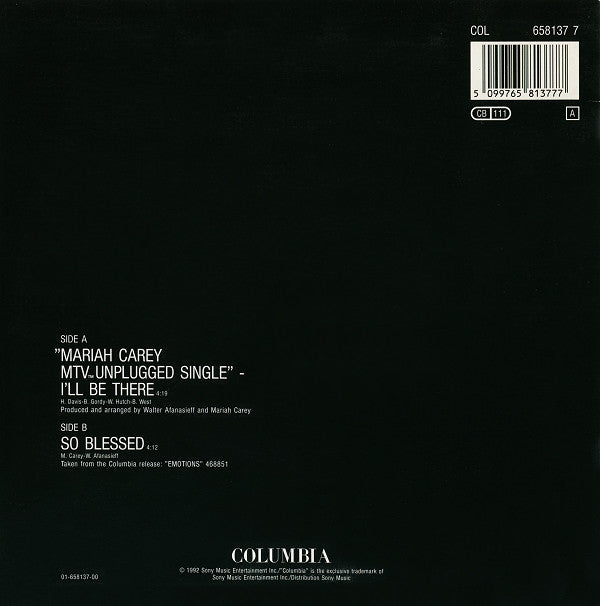 Mariah Carey - I'll Be There (MTV Unplugged)