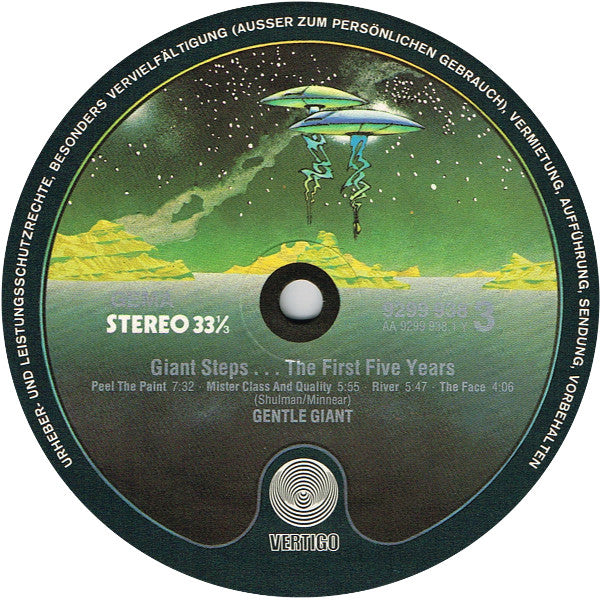 Gentle Giant -Giant Steps... The First Five Years