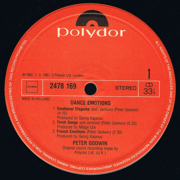 Peter Godwin -Dance Emotions