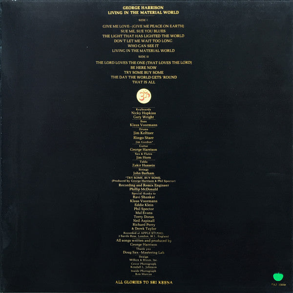 George Harrison -Living In The Material World