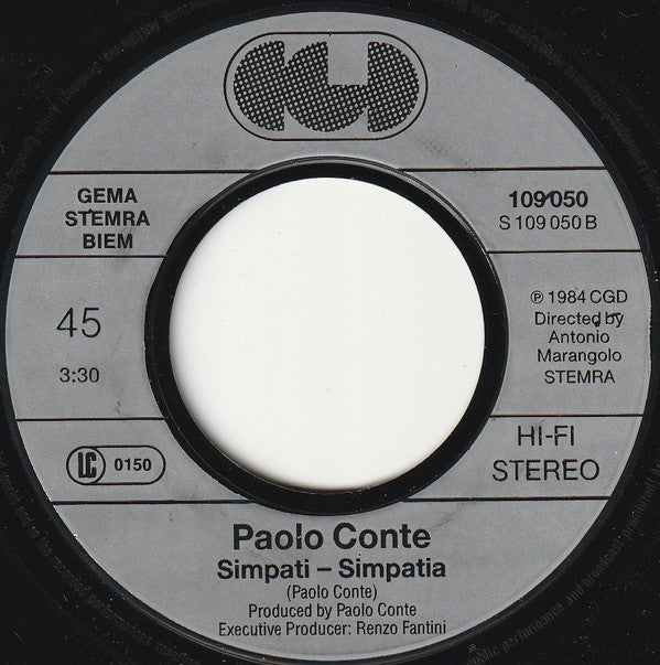 Paolo Conte -Gli Impermeabili