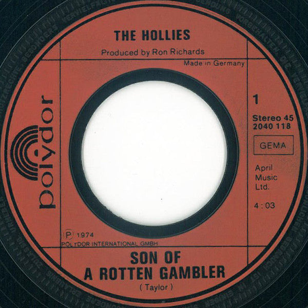 The Hollies -Son Of A Rotten Gambler