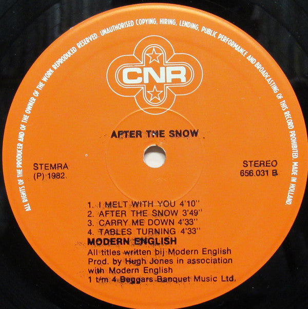 Modern English -After The Snow