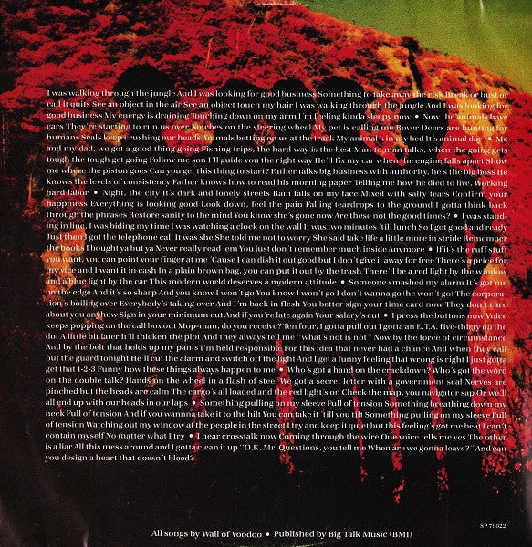 Wall Of Voodoo -Dark Continent
