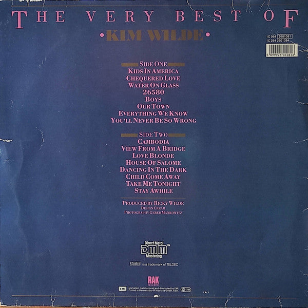 Kim Wilde -The Very Best Of Kim Wilde