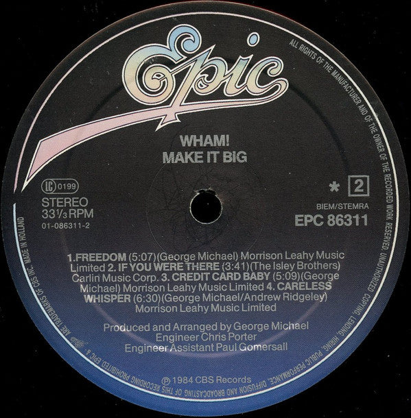 Wham! -Make It Big