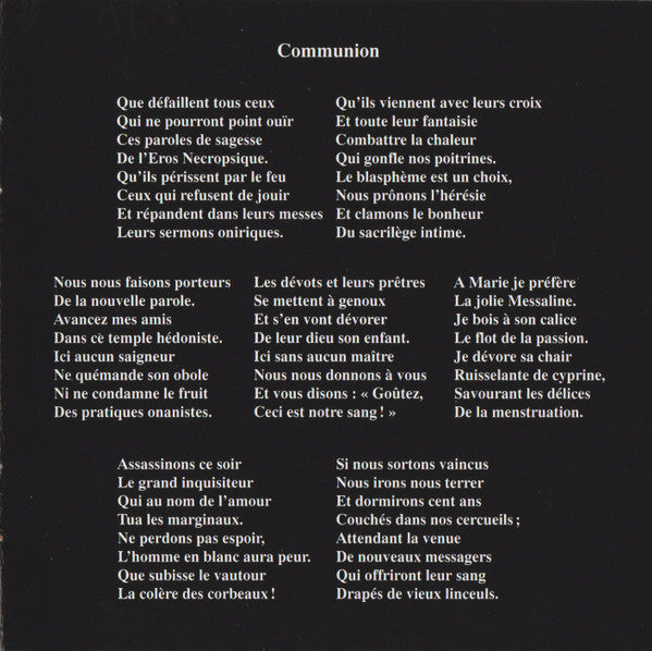 Eros Necropsique -Charnelle Transcendance