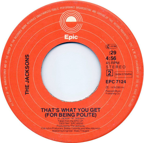 The Jacksons -Shake Your Body (Down To The Ground)