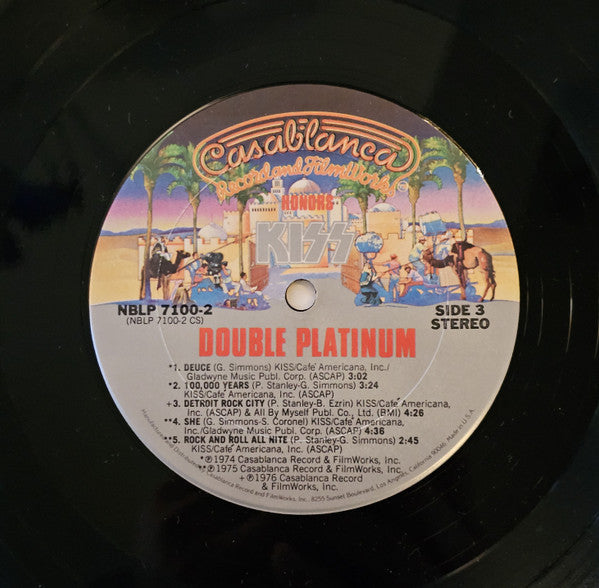 Kiss -Double Platinum