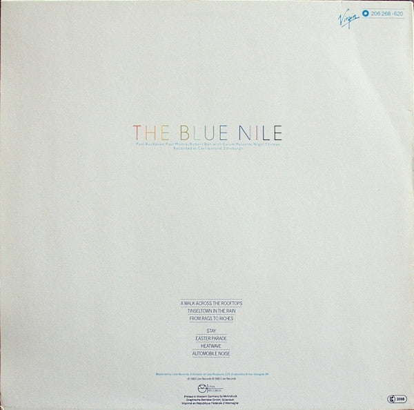 The Blue Nile -A Walk Across The Rooftops