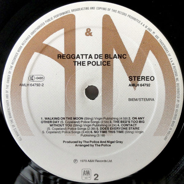 The Police -Reggatta De Blanc