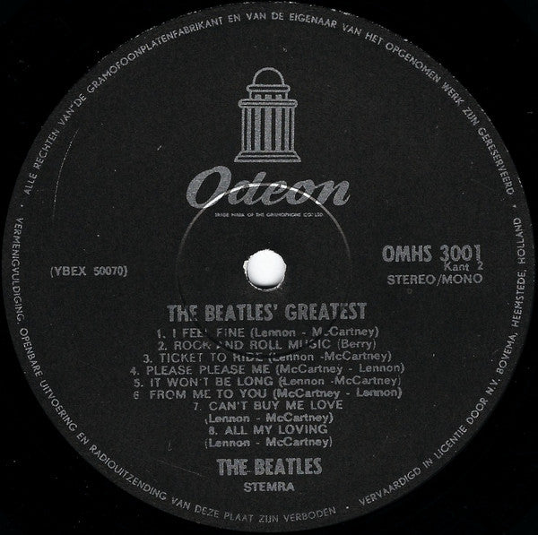 The Beatles -Beatles' Greatest