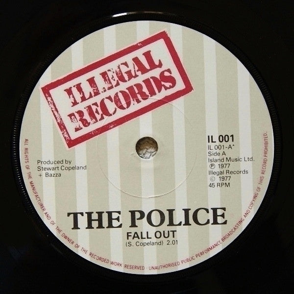 The Police -Nothing Achieving / Fall Out