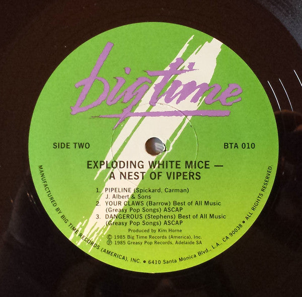 Exploding White Mice -In A Nest Of Vipers