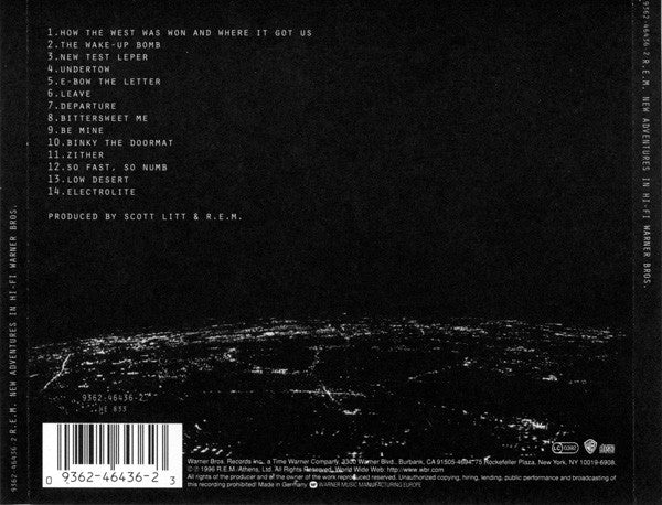 R.E.M. - New Adventures In Hi-Fi