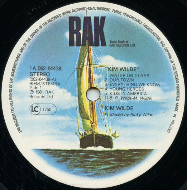 Kim Wilde -Kim Wilde