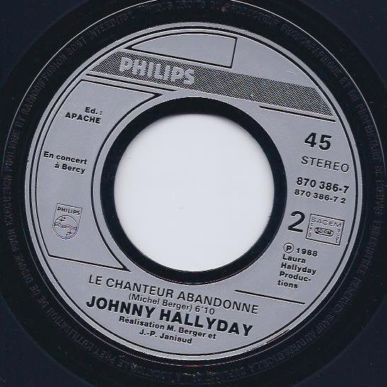 Johnny Hallyday - Que Je T'aime