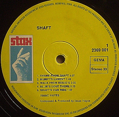 Isaac Hayes -Shaft