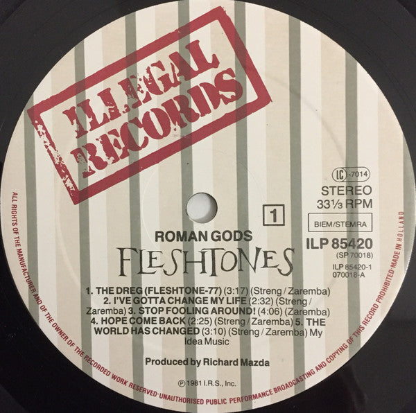 Fleshtones* -Roman Gods