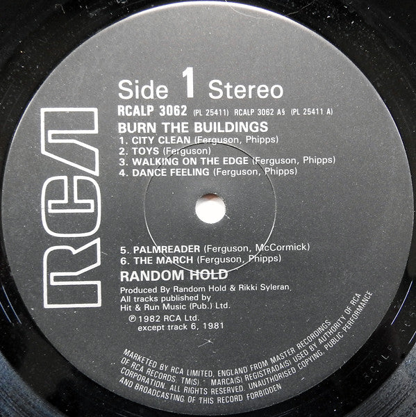 Random Hold -Burn The Buildings