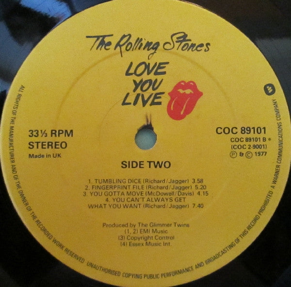 The Rolling Stones -Love You Live