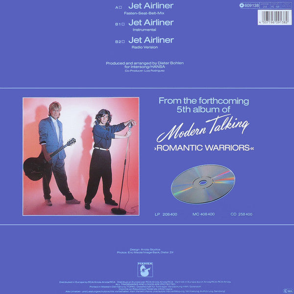 Modern Talking -Jet Airliner (Fasten-Seat-Belt-Mix)