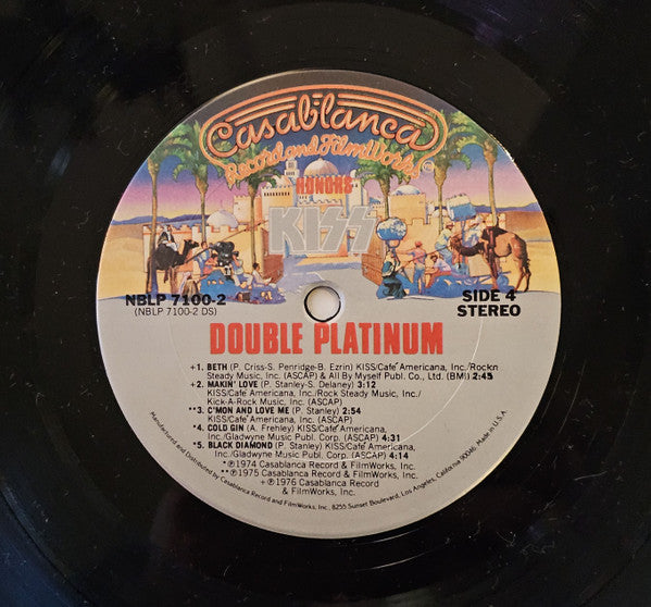 Kiss -Double Platinum