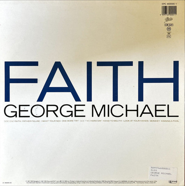 George Michael -Faith