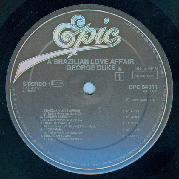 George Duke -A Brazilian Love Affair