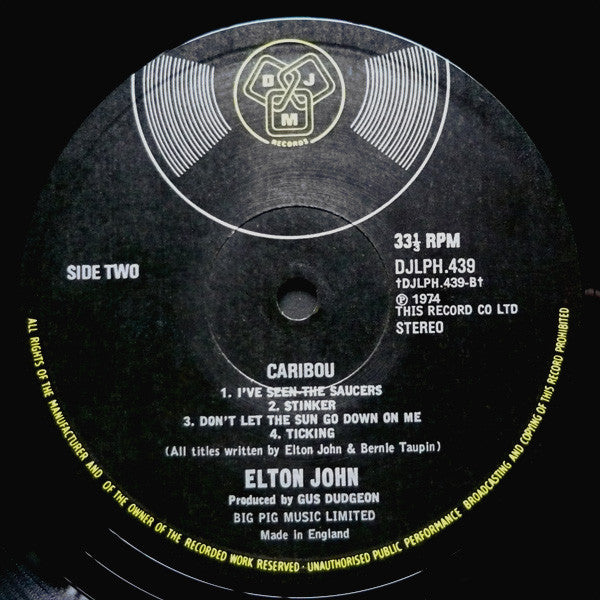 Elton John -Caribou