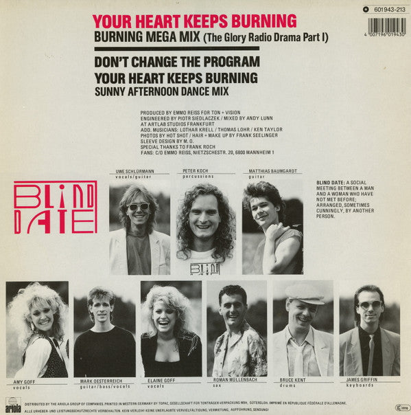 Blind Date -Your Heart Keeps Burning (Burning Mega Mix)