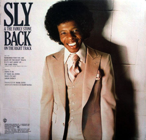 Sly & The Family Stone -Back On The Right Track
