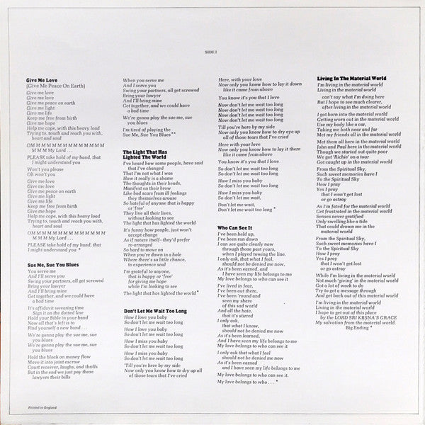 George Harrison -Living In The Material World