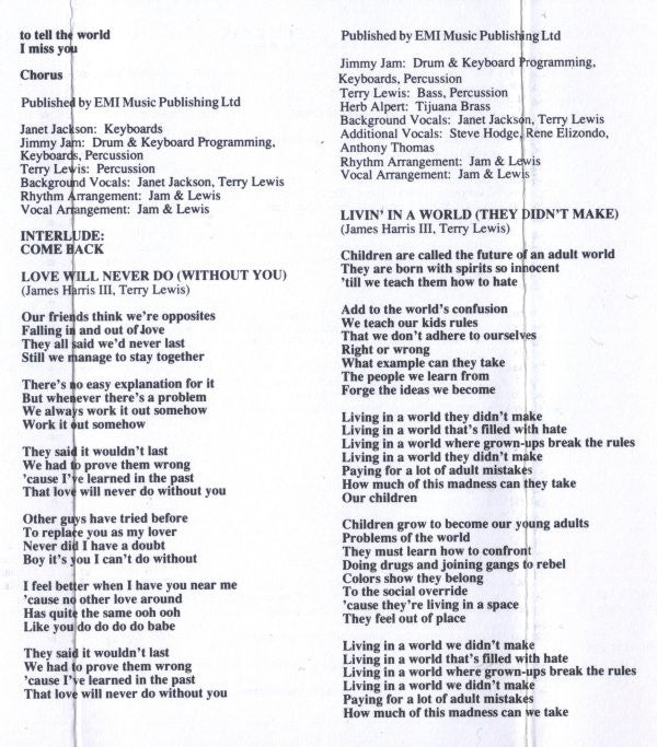 Janet Jackson - Rhythm Nation 1814