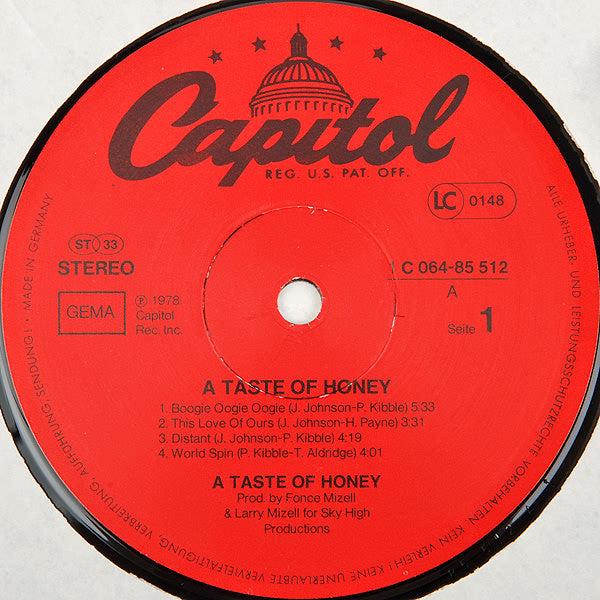 A Taste Of Honey -A Taste Of Honey