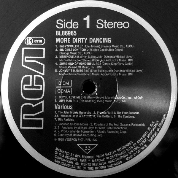 Various -More Dirty Dancing