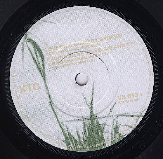 XTC -Love On A Farmboy's Wages