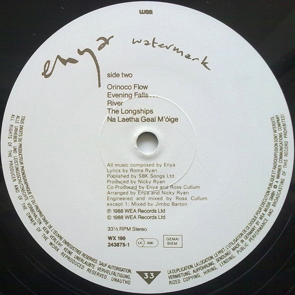 Enya -Watermark