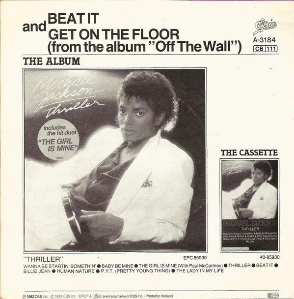 Michael Jackson -Beat It