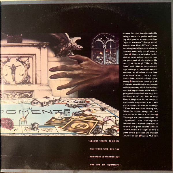 Marvin Gaye - "Here, My Dear."