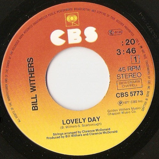 Bill Withers -Lovely Day